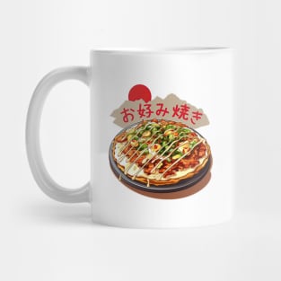 Okonomiyaki | Japanese cuisine | Traditional Food Mug